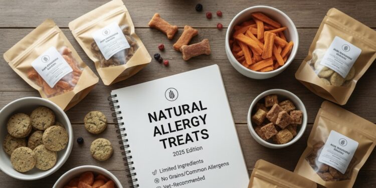 Top Natural Treats for Dogs With Allergies (2025 Edition)