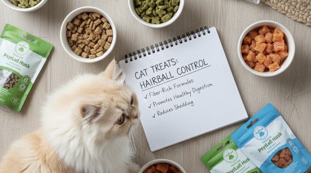 Best Cat Treats for Hairball Control