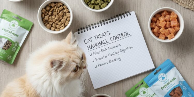 Best Cat Treats for Hairball Control