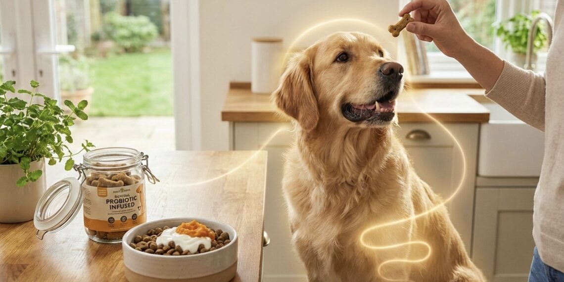 The Gut-Brain Axis: How Probiotics in Treats Affect Dog Behavior